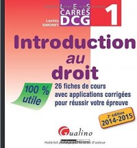 DCG1 Introduction au Droit, 2e Edition